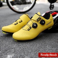 High Qualitymen'S Cycling Shoes Cycling Shoes Road Sole Bike Shoes Shiny Leather Solid Color Road Cleats Cycle Shoes Available From Stock DXHU OZYI