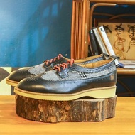 【展示打樣品】純手工訂製 布洛克雕花鞋-BR03 黑 皮鞋 男 紳士鞋