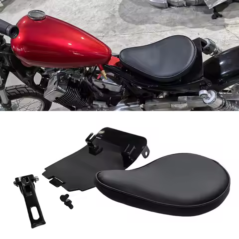 Motorcycle Front Driver Solo Saddle Seat Cushion Pad For YAMAHA XV250
