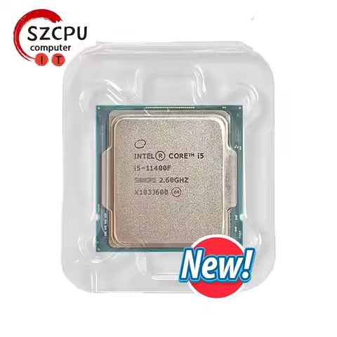 Intel New Core i5-11400F i5 11400F 2.6 GHz L3=12M 65W LGA 1200 but no fan