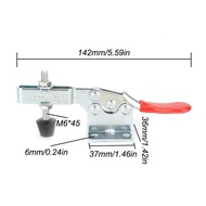 Irfora 4Pcs GH-201B Toggle Clamps Quick Release Hand Holding acity 90Kg/198Lbs