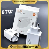 XIAOMI CHARGER 67W POWER ADAPTER SUIT (ADAPTER + TYPE C CABLE)
