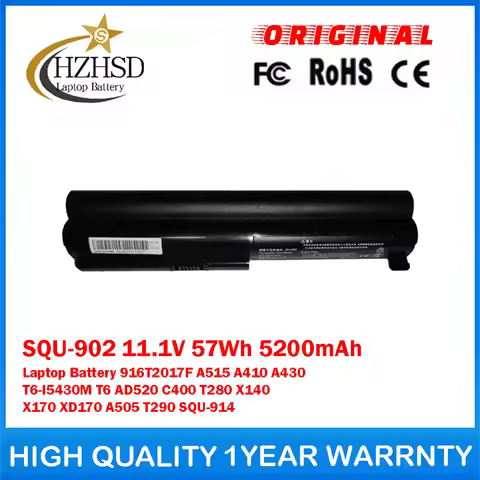 SQU-902 11.1V 57Wh Genuine Original Laptop Battery For LG 916T2017F A515 A410 A430 T6-I5430M T6 AD52
