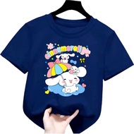 atasan kaos anak perempuan gambar cinnamoroll Tshirt kids lengan pendek 1-12tahun k.169