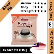 [Mister Coffee] Traditional Kopi 'O' Coffee Bag Only 1 Blend 118 (15g x 15's)