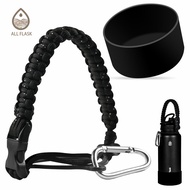 Aquaflask Accessories Silicon Boot for Aquaflask with Aquaflask Paracord Handle Set for 14oz to 40oz