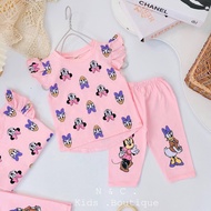 Ready Stock HM Kids Design Set Pyjamas Girl |Minnie|