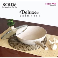 Bolde Wok 28cm + Non-stick Glass Lid