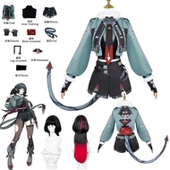 Zenless Zone Zero Jane Doe Cosplay Costume  Anime Game ZZZ Jane Doe Costume Wig