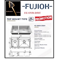 FUJIOH FZ-SN50-D50T TOP MOUNT SINK