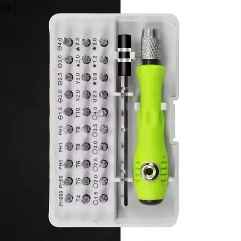 〔R〕Small Screwdriver S32 In 1 Mini Magnetic Precision Screwdriver Set Star Y Club Triangle Cross Slo
