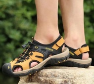 Sepatu Sandal Gunung Outdoor Original 100% Anti Air Terbaru Desain Casual Import Karet Lentur Sendal