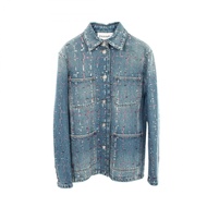 [二手] Chanel 牛仔外套，飾有 Coco Mark 紐扣和亮片，P75259V66855，其他牛仔外套，女款，未使用。