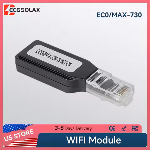 ECGSOLAX Hybrid Solar Inverter WIFI Module with RS232 Port for POW-HVM2H/3.2H/4.2M/6.2M/10.2M and PO