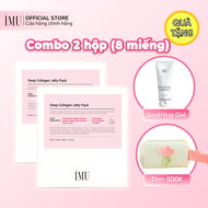 Combo 2 Hộp Mặt Nạ Thạch Collagen Hàn Quốc iMU Deep Collagen Jelly Pack (8 miếng)