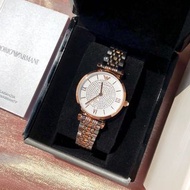 代購 Armani 女裝鋼帶氣質款手錶 AR1926