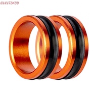Fishing Line Guides Ring with Antislip Rubber Aluminum Alloy for Tight Knot Reel