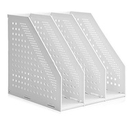 Hộp đựng tài liệu để bàn Tạp Chí giữ tài liệu 3 phần nhựa rỗng tài liệu túi xếp đồ có thể gập lại tủ