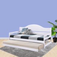 LOFT Design KEISHA Solid Wood Day Bed With Pull Out Bed-2 color