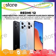 [Malaysia Set] Redmi 12 (256GB ROM | 8GB RAM) 1 Year Xiaomi Malaysia Warranty