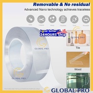 Double Sided Tape Heavy Duty Clear Nano Tape Mounting Tape Multipurpose Strong Transparent Adhesive 
