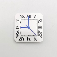 27MM Assembly Watch Accessories Square Dial NH35 Dial Men's Diving Mechanical Watch Dial NH36