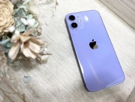 💜💜台北iPhone優質手機專賣店💜💜二手出清中🍎iPhone  12 Mini 128G紫色手機🍎電池： 93%