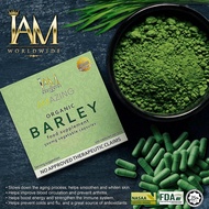 Amazing Organic Barley Capsule, Food Supplement, Certified Organic Barley Grass, Halal (IN STOCK)