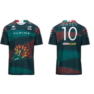 2023 Newest F1 Racing Jersey + BWT Alpine F1 Racing 2023 Team T-Shirt + Men&Women Summer Short Sleev