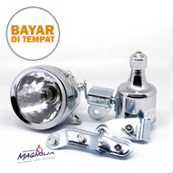 Lampu Dinamo Sepeda Ontel Kebo Mini Lampu Sepeda Jadul Kuno Besar Terang Komponen Sepeda Onthel