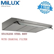 Milux MHS-S430 MHSS430 Stainless Steel Slim Cooker Hood Dapur Masak khind rinnai butterfly pensonic 