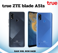 โทรศัพท์มือถือทรู True ZTE Blade A51S (Ram3/Rom64GB)เครื่องใหม่เคลียร์สต๊อก