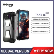Unihertz tank 3S 8849 5G Rugged Phone with Projector 12GB/16GB RAM 256GB/512GB ROM Smartphone Androi