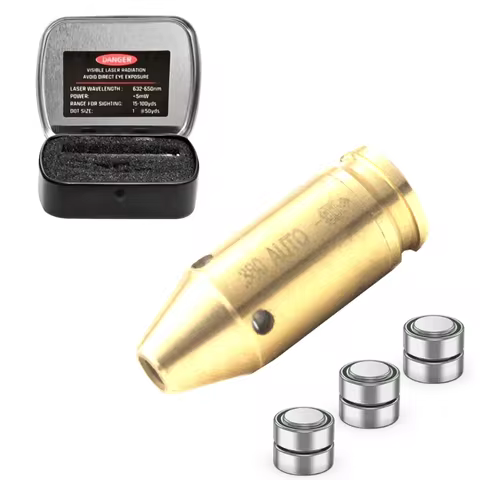 380ACP Laser Boresighter .380 auto Boresighter 380 Laser Collimator
