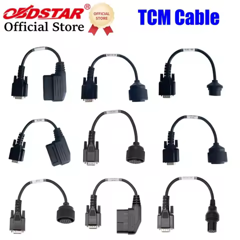 OBDSTAR DC706 TCM Cable TCM-001 TCM-002 TCM-003 TCM-004 TCM-005 TCM-006 TCM-008 TCM-009 TCM-010