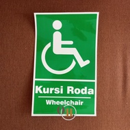 Wheelchair stickers - wheelchair stickers - wheelchair emblem stickers - vinyl stickers