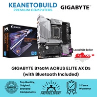 [READY-STOCK] GIGABYTE B760M AORUS ELITE AX (AND BLUETOOTH) B760 INTEL 12TH 13TH GEN LGA1700 LGA 170