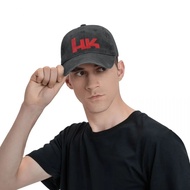 Heckler And Koch No Compromise Distressed Washed Snapback Cap, Unisex All Seasons Adjustable Outdoor