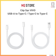 Fast charging cable, fast charging cable Vivo Type C to Type C 6A, USB-A to Type C Vivo Original 6A 