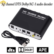 5.1 Audio Decoder DTS/AC-3 Optical to RCA Analog Converter - Sound Adapter Amplifier