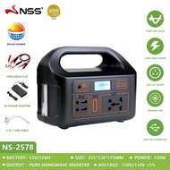 NSS power station 220v 300w power station multi-function portable big capacity solar generator stati