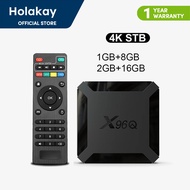 X96Q Android 10.0 Fast Smart TVBOX 2GB 16GB Allwinner H313 Quad Core 4K VS X96 Mini Set top box fast