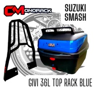 ✔( SMASH ) GIVI BOX AND CMonorack METAL BRACKET FOR SMASH