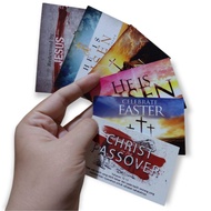 RANDOM 1PCS BIBLE VERSE STICKERS SUNDAY SCHOOL CHILDREN'S EASTER STICKERS