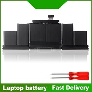 สำหรับแล็ปท็อป Apple A1417 A1494 A1618 แบตเตอรี่ A1398 MC976CH / A ME293 คอมพิวเตอร์