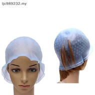 【NIMY】 Silicone Hair Styling Coloring Cap + Hook Needle Color Dye Highlighting Dye Cap