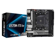 ASRock A520M-ITX/AC Supports 3rd Gen AMD AM4 Ryzen™ / Future AMD Ryzen™ Processors (3000 and 4000 Se