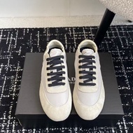 [1: 1 LOGO Correct Shoes] LOU1S @ VU P Home New Product Sports Shoes Men Style Lace-Up Cloth Genuine