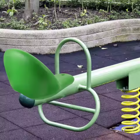 Universal Fit Plastic Seesaw Seat Pad for Outdoor Playgrounds Toddlers Preschoolers Rocking Teeter C