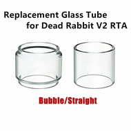 In Stock [Shipping Today] Replacement Glass Tube for Hellvape Dead Rabbit V2 RTA 2ml Regular/5ml Fat